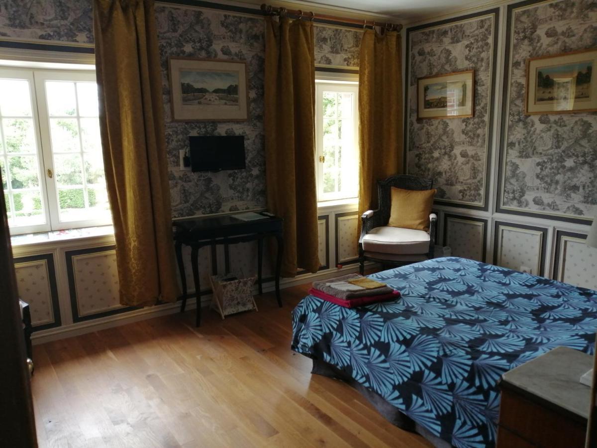 Chambre Le Notre Le Domaine Des Jardins De Bracquetuit Dış mekan fotoğraf