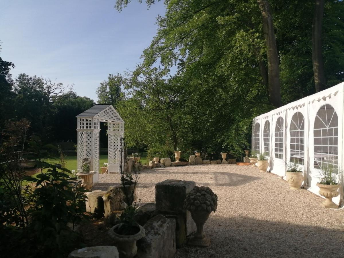 Chambre Le Notre Le Domaine Des Jardins De Bracquetuit Dış mekan fotoğraf